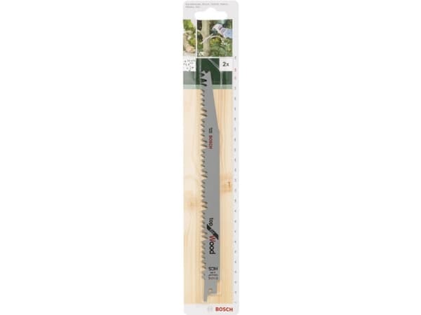 Bosch BAJONETSAVKLINGE TRÆ S1131L 228MM 2 STK