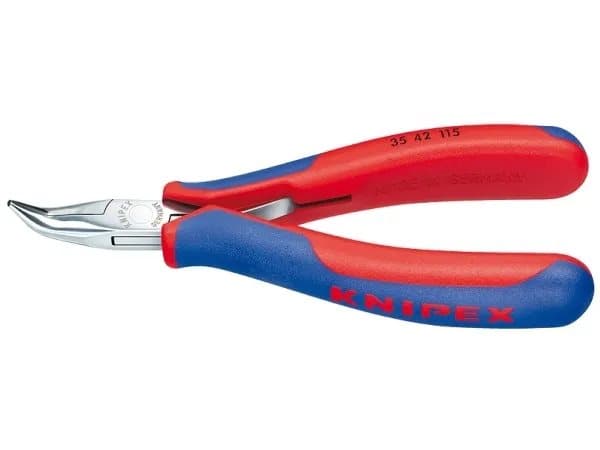 Knipex 35 42 115, Kärkipihdit, 1,5 mm, 2,25 cm, Terästä, Sininen, Punainen, 115 mm