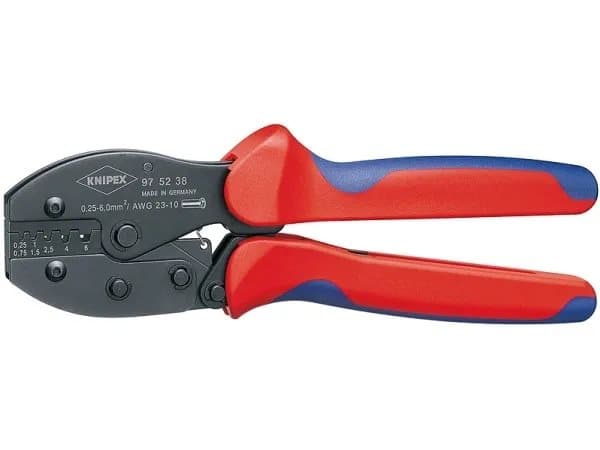 Knipex 97 52 38, Stål, Blå, Rød, 220 mm, 493 g