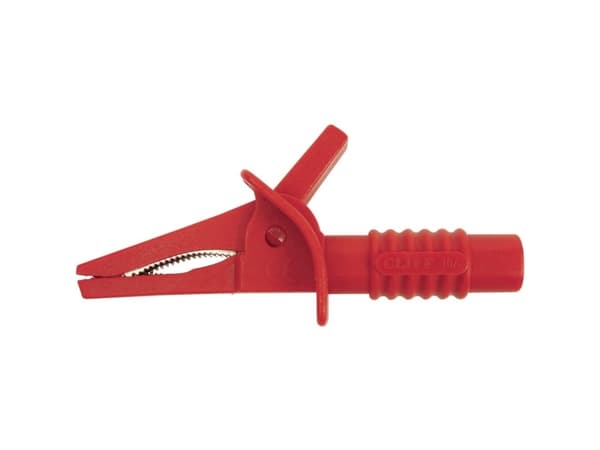 Cliff Crc/01 Safety Alligator Clip Plug Connection 4mm Cat Ii 1000 V, Cat Iii