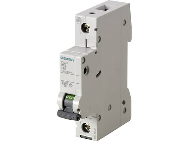 Siemens 5SL4101-7, Pienoiskatkaisija, IP20