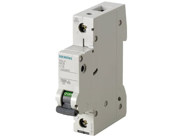 Siemens 5SL4101-7, Pienoiskatkaisija, IP20