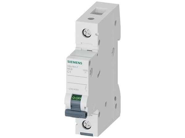 Siemens 5SL4101-7, Pienoiskatkaisija, IP20