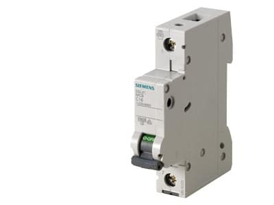 Siemens 5SL4101-7, Pienoiskatkaisija, IP20
