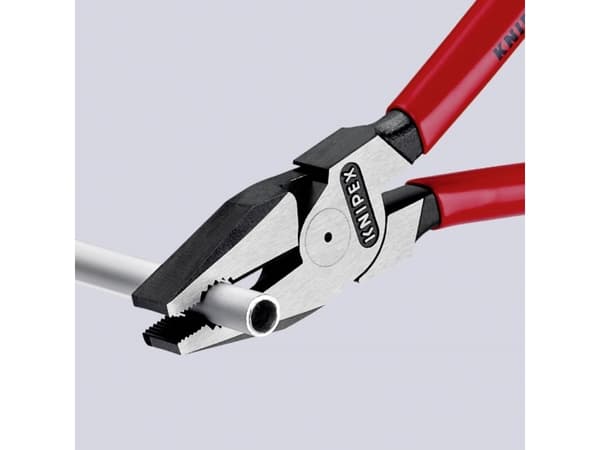 Knipex 02 05 200, Kombinasjonstang, 2,5 cm, Stål, Plast, Blå, Rød, 200 mm