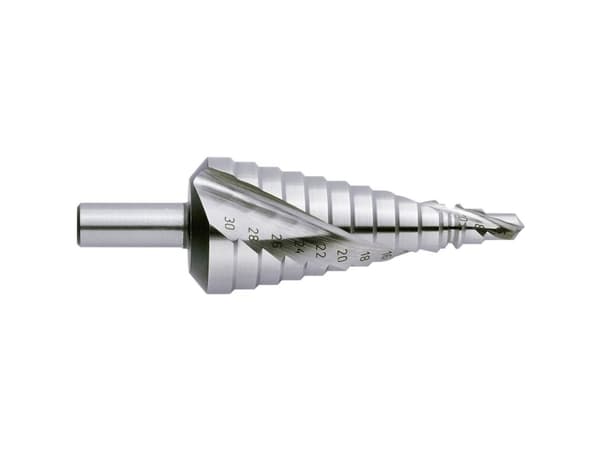 Exact 07005 HSS Trinbor 6 - 36 mm 3-fladeskaft 1 stk