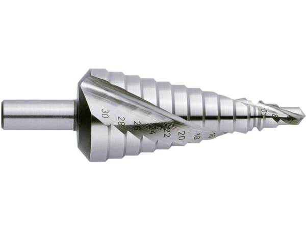 Exact 07005 HSS Trinbor 6 - 36 mm 3-fladeskaft 1 stk