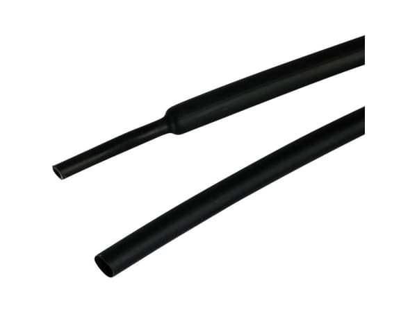 Heat Shrink Tubing With Glue Te Connectivity Atum-19/6-0 Atum-19/6-0 Black