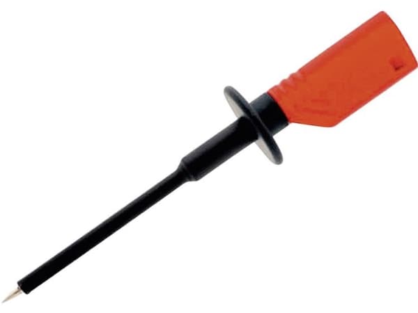 SKS Hirschmann PRUEF 1600 Sikkerhedstestspids Stikforbindelse 2 mm CAT III 1000 V Rød