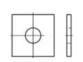 Miniatyrbilde 3 av 5: Firkantsskiver 26 mm 80 mm Stål 50 stk TOOLCRAFT 106763