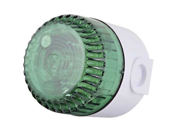 ComPro Merkkivalolamppu Solex 10Cd SO/G/DW/10C Vihreä vilkkuva valo 12 V/DC, 24 V/DC, 48 V/DC
