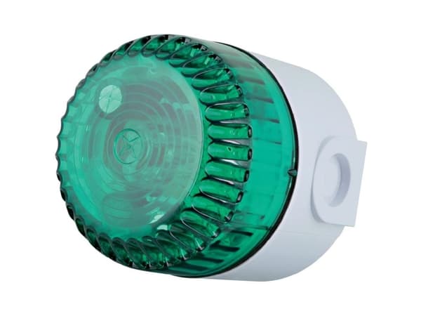 ComPro Merkkivalolamppu Solex 10Cd SO/G/DW/10C Vihreä vilkkuva valo 12 V/DC, 24 V/DC, 48 V/DC