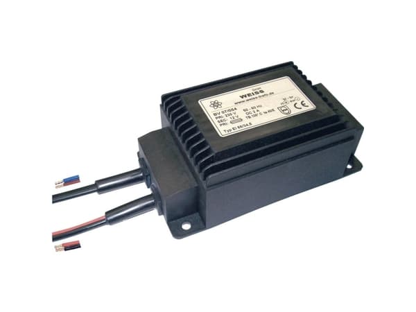 Weiss Elektrotechnik 07/056 Kompaktnetdel transformatorer 1 x 230 V 1 x 12 V/DC 60 W 5 A
