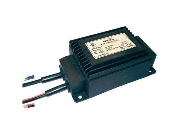 Weiss Elektrotechnik 07/056 Kompaktnetdel transformatorer 1 x 230 V 1 x 12 V/DC 60 W 5 A