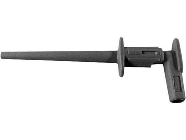 MC MicroGrip-XB, testklämma, svart, CAT II, guld, 300 V, 1 A