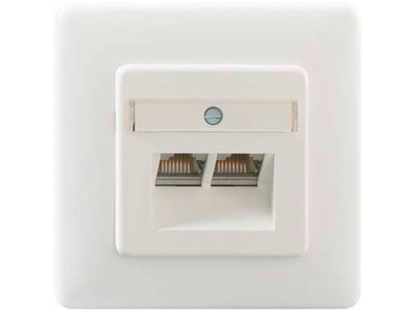 Rutenbeck 138112070, RJ-45, -5 - 50 °C, vit, plast, IP21, 72 V