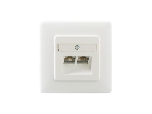 Rutenbeck 138112070, RJ-45, -5 - 50 °C, vit, plast, IP21, 72 V