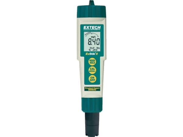 Extech DO600 Ilt-måleapparat 20 - 0.01 mg/l Udskiftelig elektrode