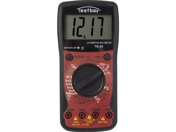 Testboy TB 65 Hånd-multimetri digitaalinen Visning (laskenta): 1999