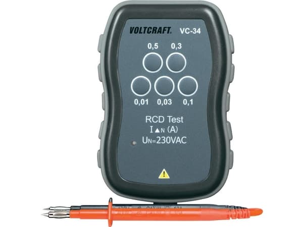 VOLTCRAFT VC-34 FI-lyntesteri CAT III 250 V