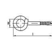 TOOLCRAFT 159627 Stærk loft krog 140 mm Galvaniseret stål 20 stk