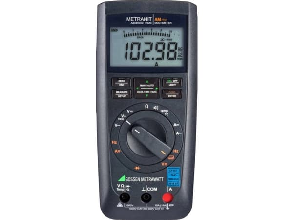 Hånd-multimeter Gossen Metrawatt METRAHIT AM PRO CAT III 1000 V, CAT IV 600 V digital Visning (counts): 12000