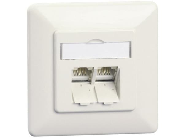 BTR NETCOM 1307381002-I, RJ-45, Valkoinen
