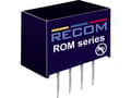 Pikkukuva 1 / 3: Recom International ROM-0512S 1W DC/DC Converter ROM-0512S 5 V voltage12 V 83 mA