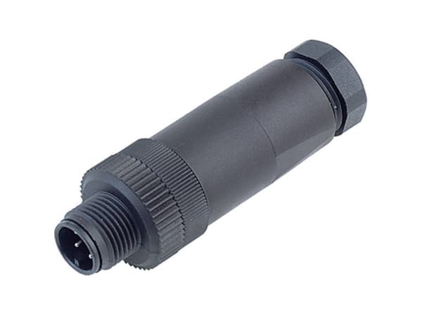 Binder 99-0429-43-04 Sensor, ställdonskontakt, M12 Kontakt, rak Antal poler (RJ): 4 1 st