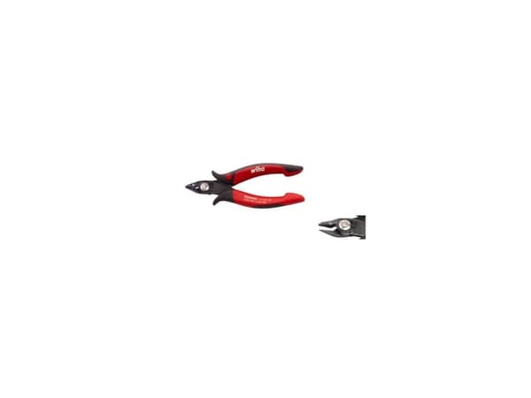Wiha Electronic, Diagonal tang, Stål, Sort, Rød, 138 mm, 14 cm (5.5"), 80 g