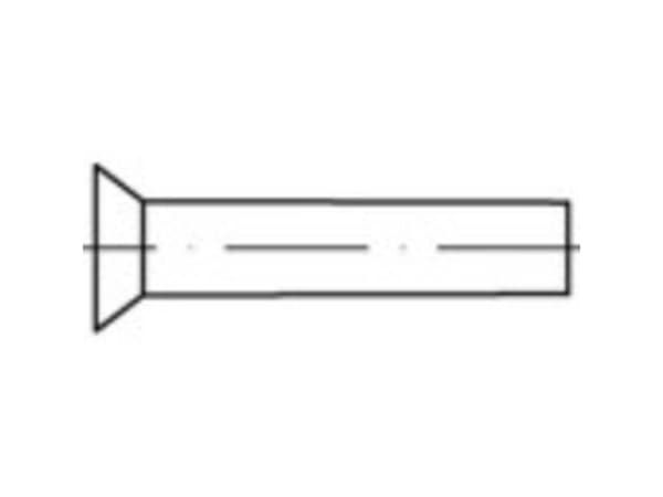 TOOLCRAFT 112333 Senkka (Ø x L) 8 mm x 35 mm Teräs 100 kpl