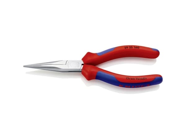 Knipex 29 25 160, Nesetang, 2 mm, 5,4 cm, Stål, Plast, Rød