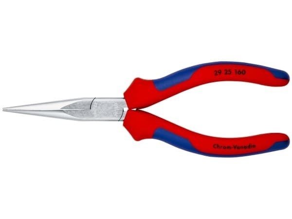 Knipex 29 25 160, Nesetang, 2 mm, 5,4 cm, Stål, Plast, Rød