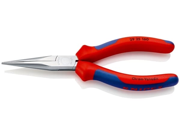 Knipex 29 25 160, Nesetang, 2 mm, 5,4 cm, Stål, Plast, Rød