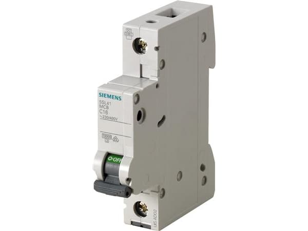 Siemens 5SL4102-7 Siemens Indus.Sector Katkaisija 1-napainen 2 A 230 V, 400 V
