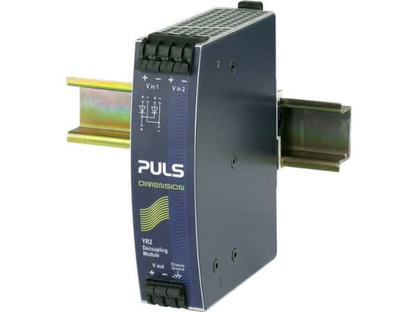 PULS YR2.DIODE DIN-kiskoon asennettava redundanssimoduuli 20 A Lähtöjen lukumäärä: 1 x