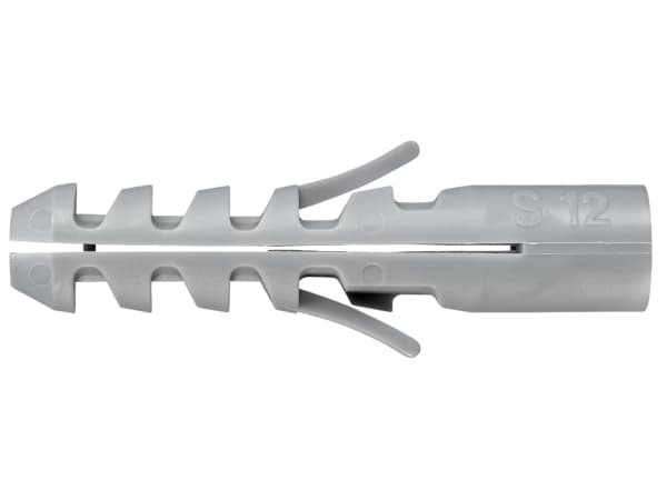 Fischer 50112, Veggplugg, Lettbetong, Murstein, Betong, Foam concrete, Nylon, Grå, 1,2 cm, 60 mm