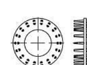 TOOLCRAFT Træstik Formbar 135717 50 stk (Ø) 50 mm