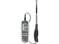 Miniatyrbild 4 av 4: Voltcraft PL-135HAN Anemometer med varm tråd, temperaturmätningsfunktion och USB-gränssnitt, teleskopisk (PL-135HAN)