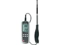 Miniatyrbild 2 av 4: Voltcraft PL-135HAN Anemometer med varm tråd, temperaturmätningsfunktion och USB-gränssnitt, teleskopisk (PL-135HAN)