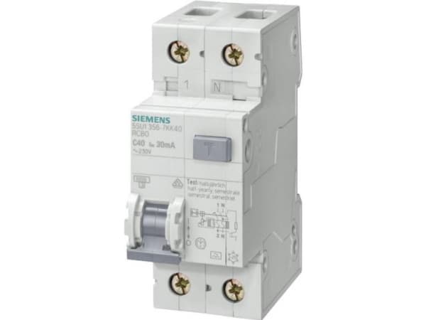 Siemens 5SU1656-7KK13, Jordfelsbrytare, Typ A, 6000 A, IP20