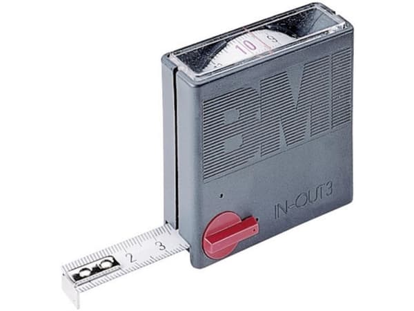 BMI 404351030 Målebånd 3 m Stål