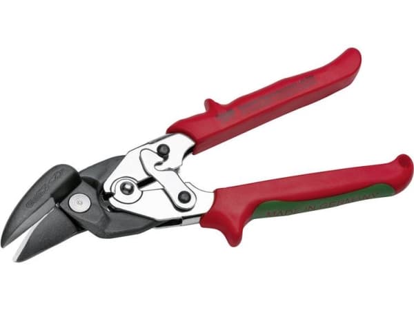 NWS Ideal Lever Tin Snips, Stål, Riktig/Høyre, 1,2 mm, 1 mm, 250 mm, 500 g