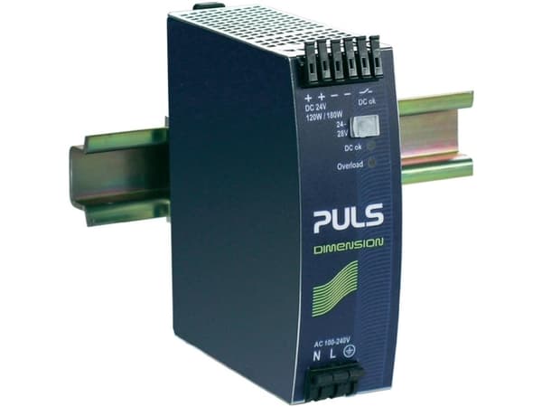 PULS DIN-kiskoon asennettava virtalähde MITTA 24 V/DC 5 A 120 W 1 x (QS5.241-A1)