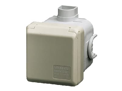 MENNEKES Mennekes 4125 CEE-pistorasia 16 A 5-napainen 400 V 1 kpl 1 kpl Harmaa