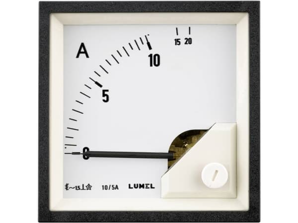 Lumel EA17 500V Mittaussovitin1 osa uppoasennukseen 72 x 72 mm 500 V/AC Pehmeä rauta