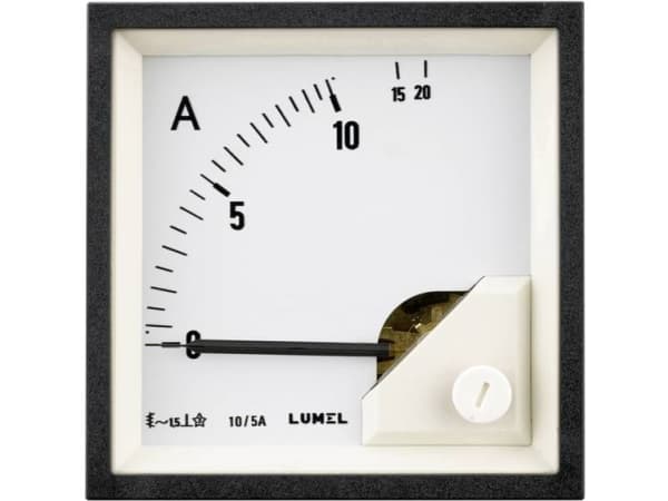 Lumel EA17 500V Mittaussovitin1 osa uppoasennukseen 72 x 72 mm 500 V/AC Pehmeä rauta