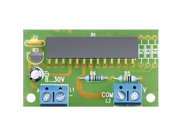 VOLTCRAFT RE395D Måleområdeadapter, der passer til panelmeter 70004 Passer til (detaljer) LCD-panelmeter 70004, 12 15 41