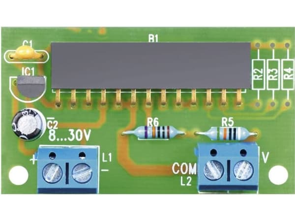 VOLTCRAFT RE395D Måleområdeadapter, der passer til panelmeter 70004 Passer til (detaljer) LCD-panelmeter 70004, 12 15 41