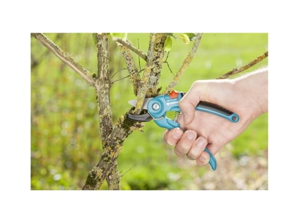 Gardena 8855-20, Ambolt, Aluminium, Sort, Blå, Grå, Rustfritt stål, Svart/rustfritt stål, CE
